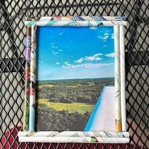 Framed Aerial Landscape Photo